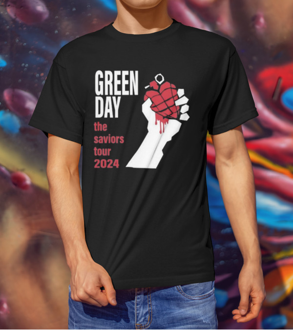 Green Day The Saviors Tour T-Shirt
