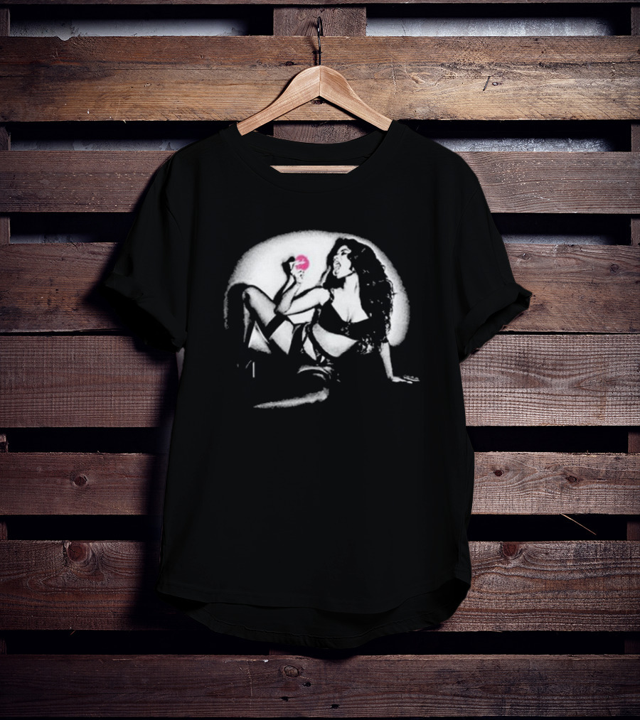 Nicki Minaj Pnkprnt Lollipop Pose Retro Pop T-Shirt