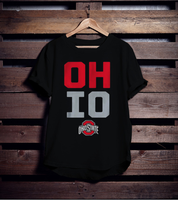 Ohio State OH-IO Slogan With Ohio State University T-Shirt