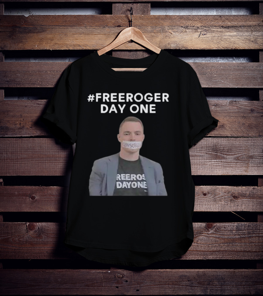 FreeRoger Day One Censored T-Shirt