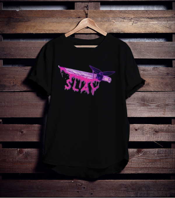 Weeby Newz Purple Knife Slay T-Shirt