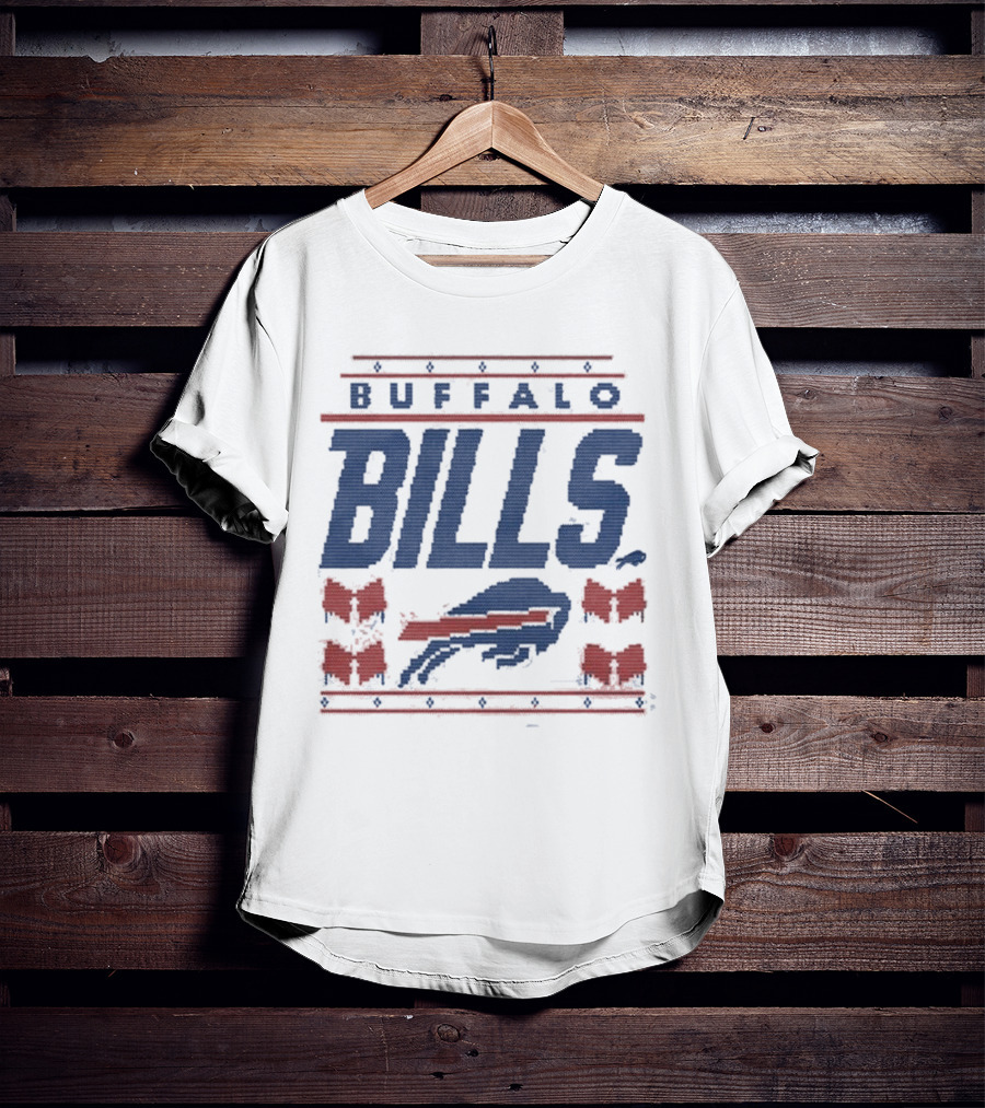 Buffalo Bills Holiday Ugly Christmas T-Shirt