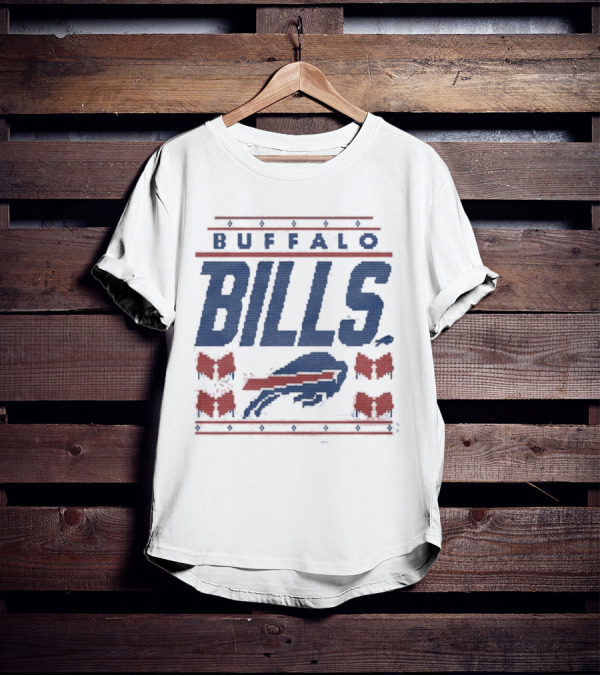 Buffalo Bills Holiday Ugly Christmas T-Shirt