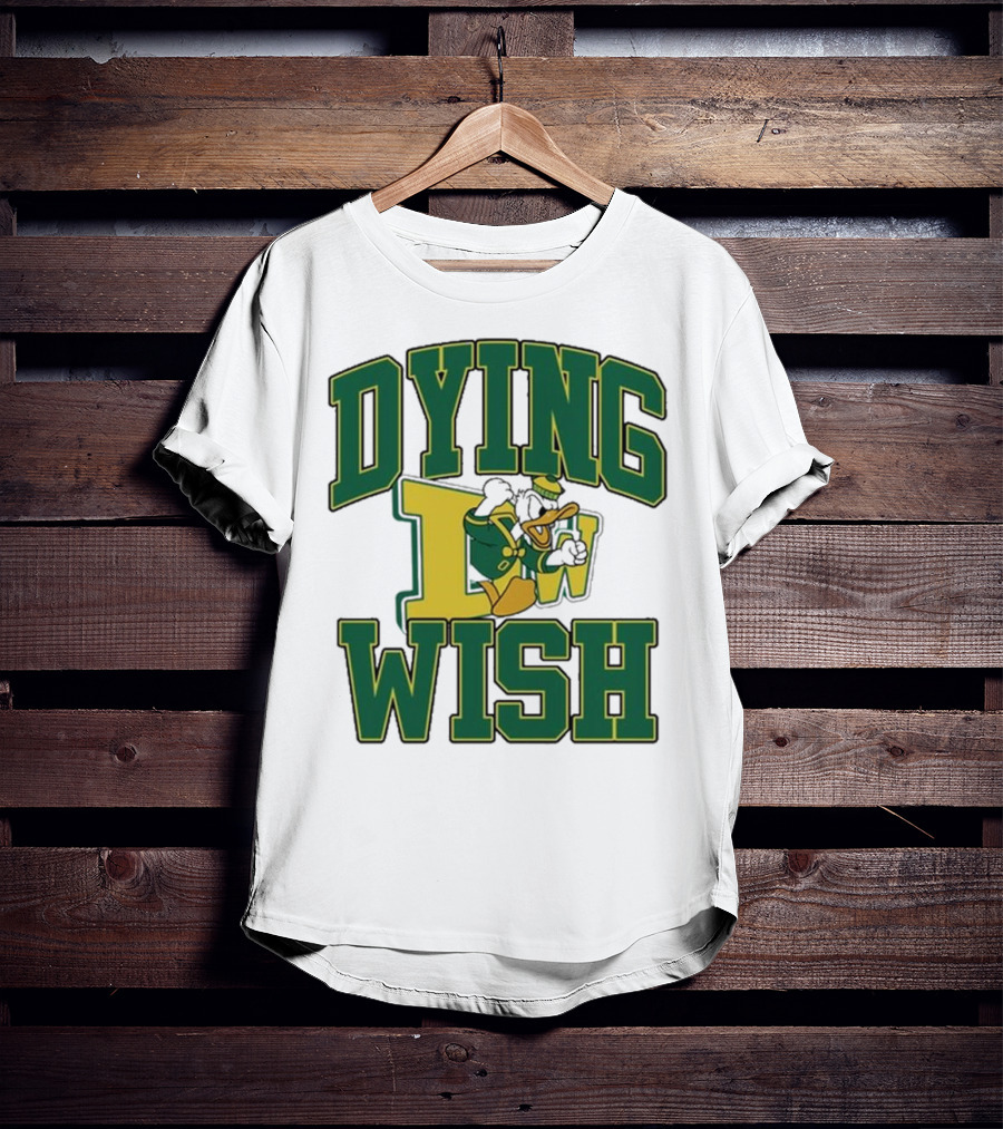 Dying Wish Donald Duck Sports Style T-Shirt