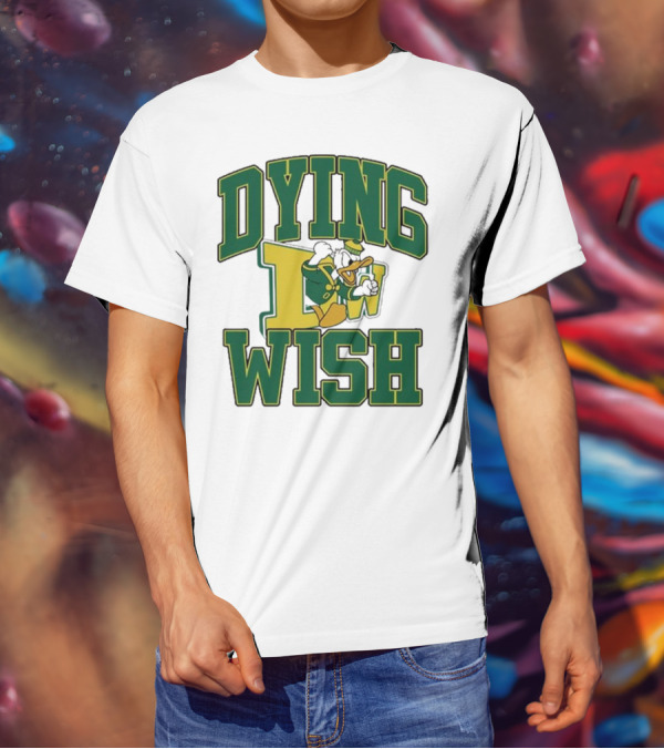 Dying Wish Donald Duck Sports Style T-Shirt