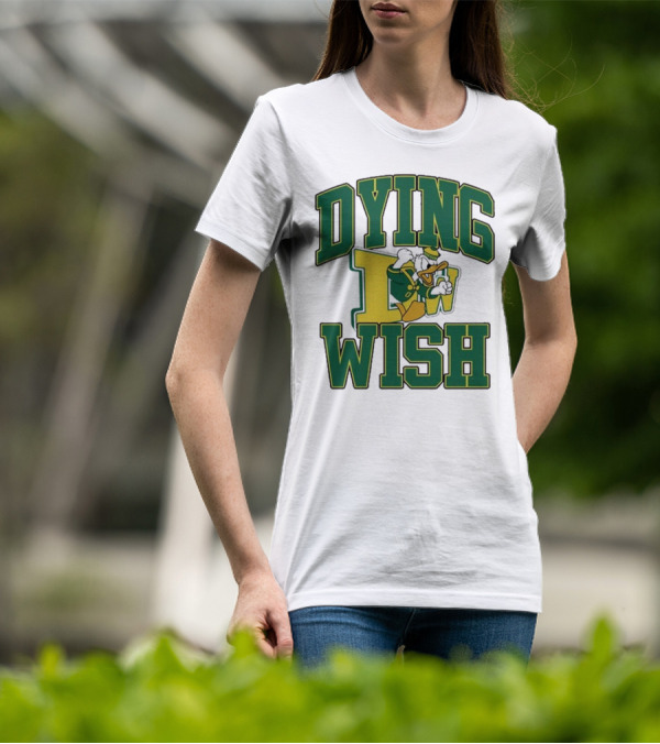 Dying Wish Donald Duck Sports Style T-Shirt