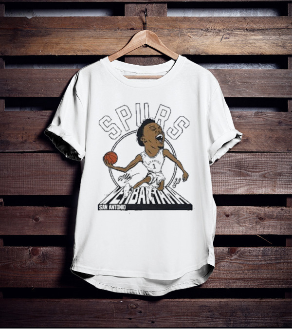 Spurs San Antonio Wembanyama Signature T-Shirt