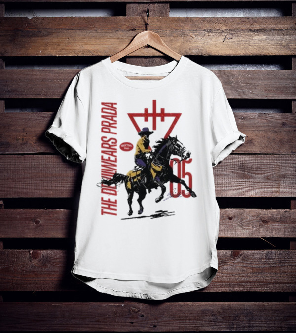 THE DEVIL WEARS PRADA DAYTON OHIO 06 COWBOY HORSE RIDER T-Shirt