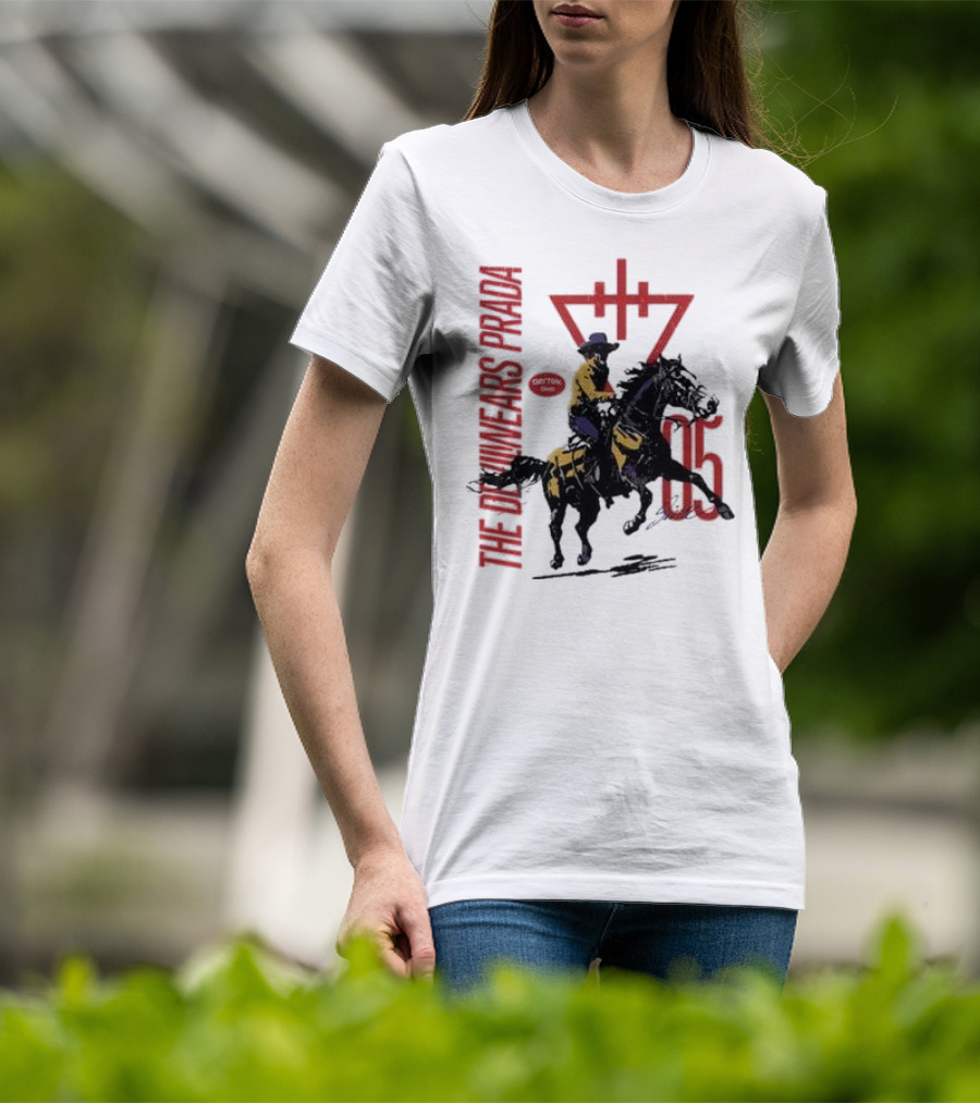 THE DEVIL WEARS PRADA DAYTON OHIO 06 COWBOY HORSE RIDER T-Shirt