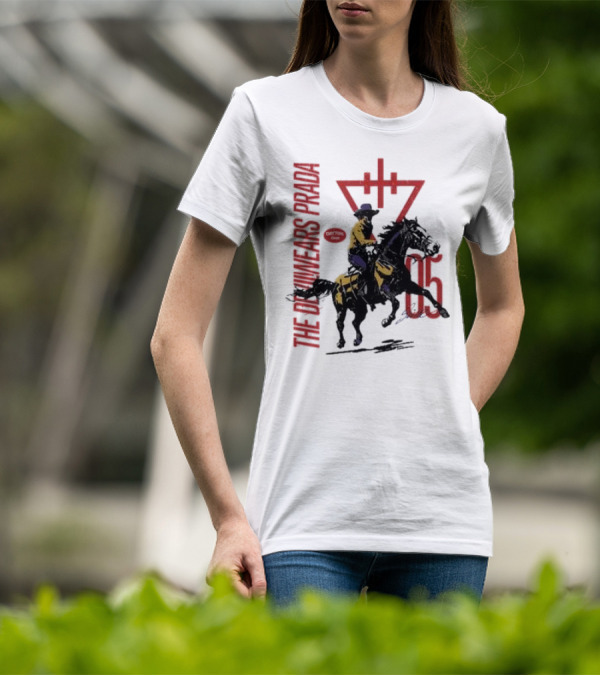 THE DEVIL WEARS PRADA DAYTON OHIO 06 COWBOY HORSE RIDER T-Shirt