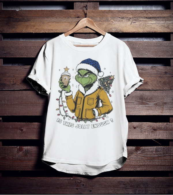 San José State Spartans Grinch Christmas Is This Jolly Enough? T-Shirt