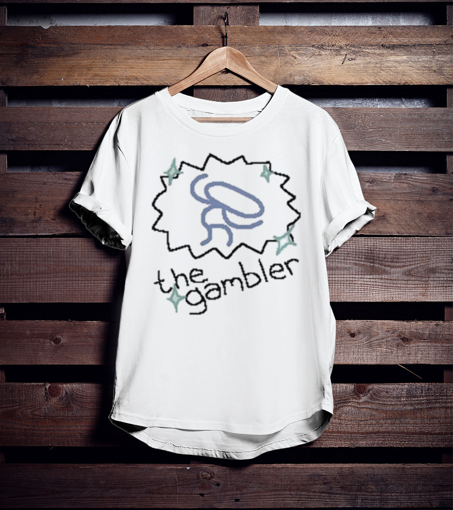 The Gambler Sparkle Figure With Stars T-Shirt