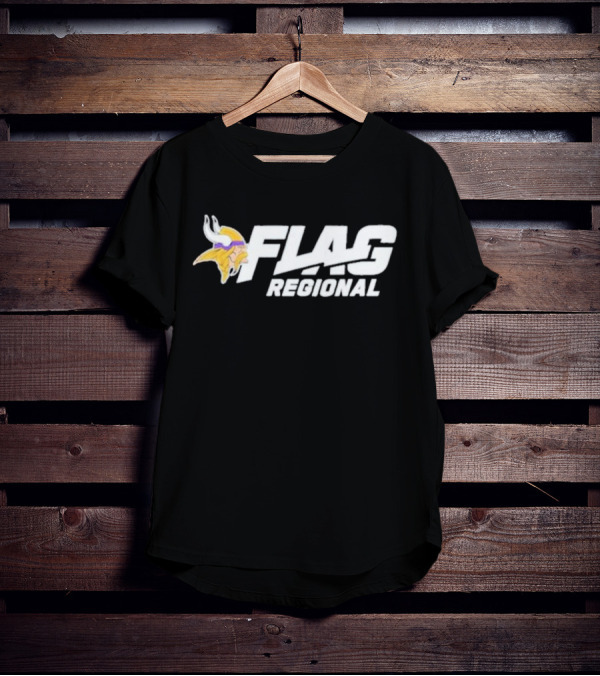 Minnesota Vikings Flag Regional Tournaments 2025 NFL T-Shirt