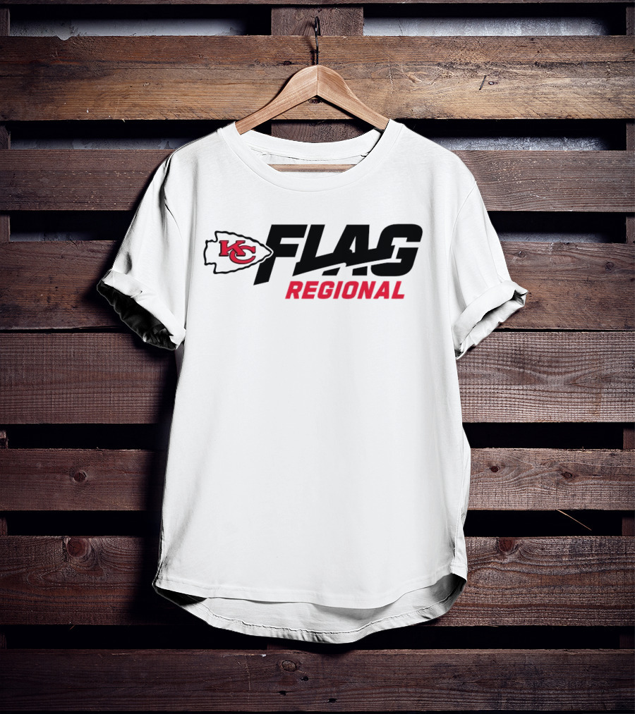 Kansas City Chiefs Flag Regional NFL 2025 Tournaments T-Shirt