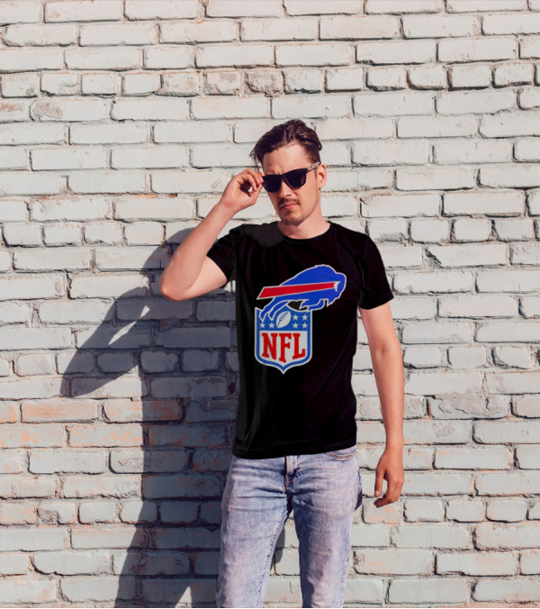 Buffalo Bills NFL Football Fusion Mark T-Shirt