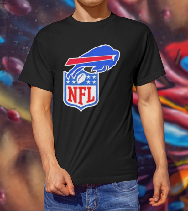 Buffalo Bills NFL Football Fusion Mark T-Shirt