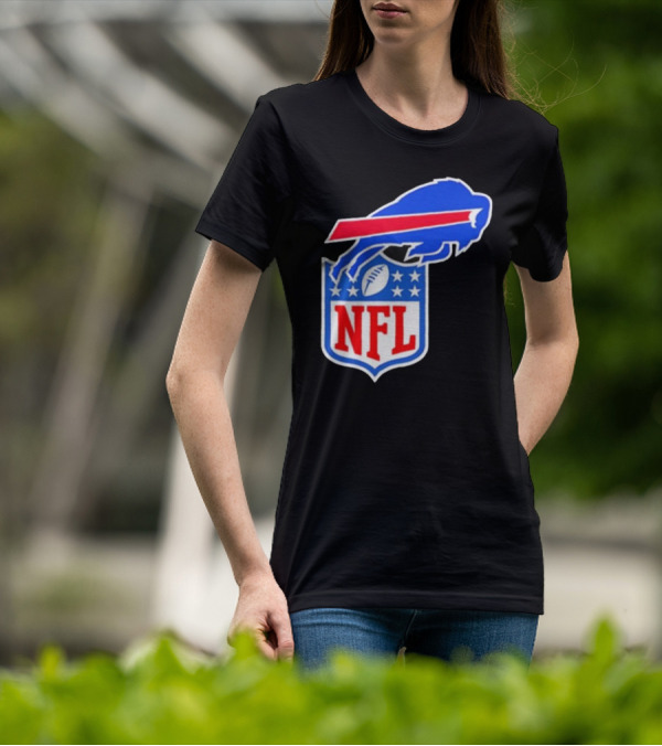 Buffalo Bills NFL Football Fusion Mark T-Shirt