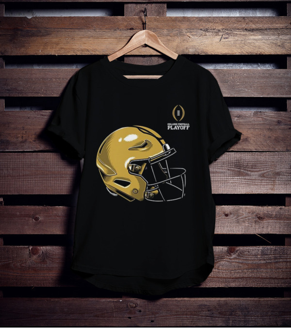 College Football Playoff Notre Dame Helmet 2025 T-Shirt