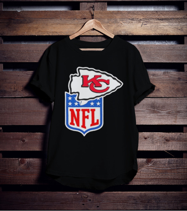 Kansas City Chiefs NFL Shield Emblem Collaboration T-Shirt