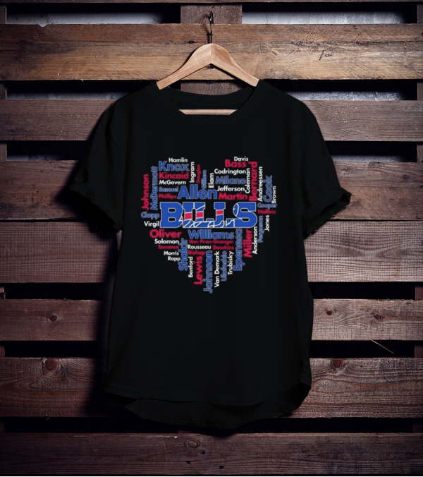 Buffalo Bills Allen Johnson Oliver Williams Fan T-Shirt