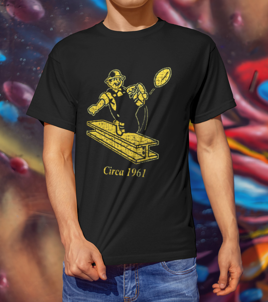 Pittsburgh Steelers Circa 1961 Ironworker T-Shirt