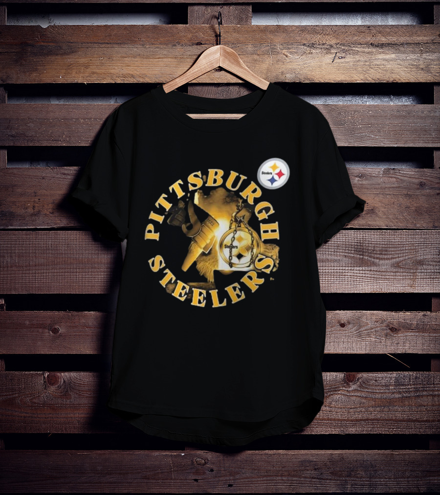 Pittsburgh Steelers Iconic Emblem Sporting Chance Tri-Blend T-Shirt