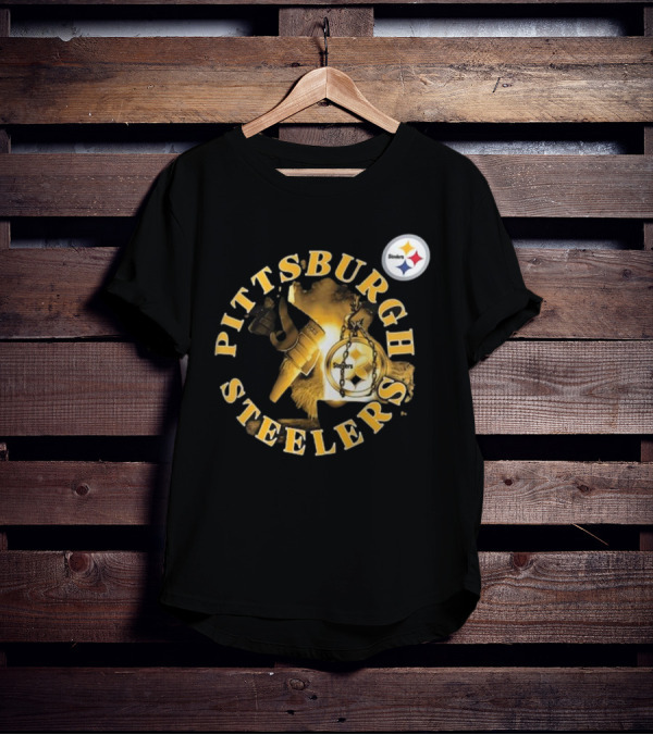 Pittsburgh Steelers Iconic Emblem Sporting Chance Tri-Blend T-Shirt