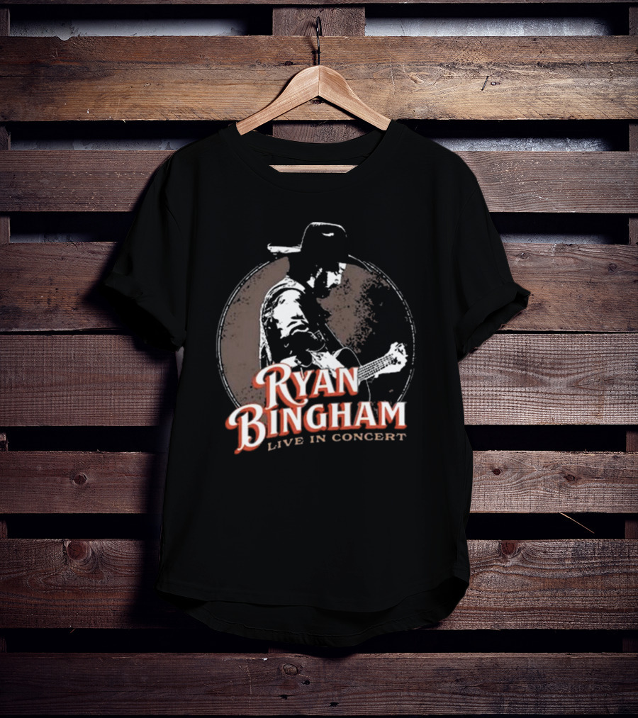 Ryan Bingham Cowboy Silhouette Live In Concert T-Shirt