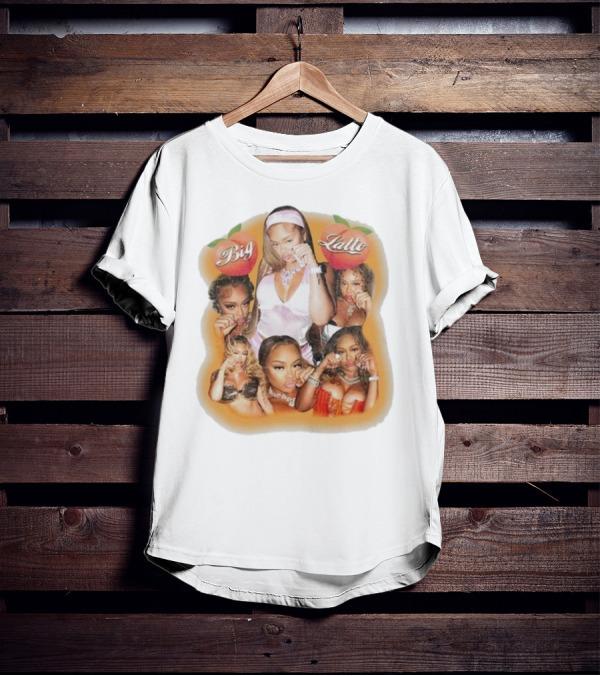 Big Latto Cry Baby Peaches Orange T-Shirt