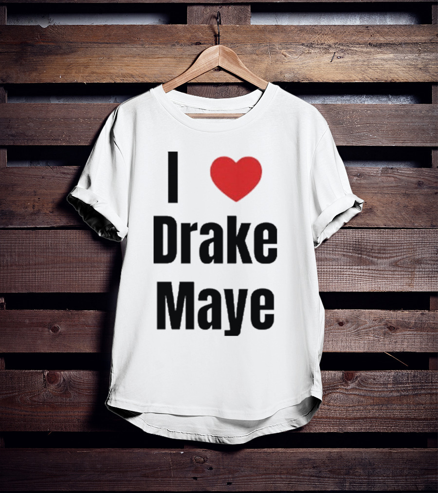 I Heart Drake Maye Fan Love T-Shirt
