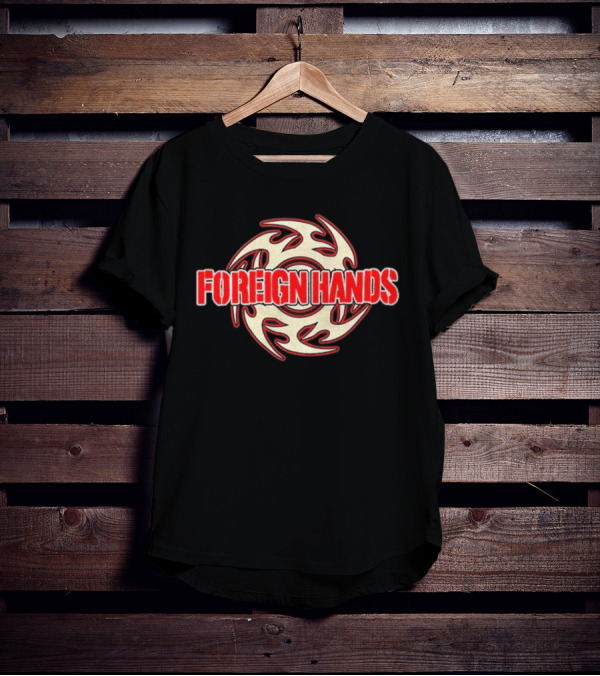 Foreign Hands Tribal Throwing Star T-Shirt