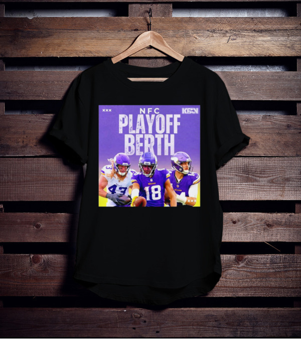 NFC Playoff Berth Minnesota Vikings KFAN T-Shirt