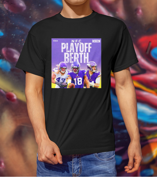 NFC Playoff Berth Minnesota Vikings KFAN T-Shirt
