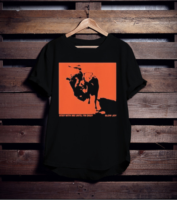 Slow Joy Stay With Me Until I'm Okay Red Bull Image T-Shirt