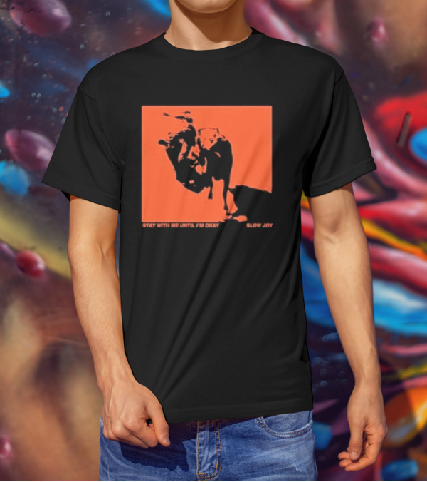 Slow Joy Stay With Me Until I'm Okay Red Bull Image T-Shirt