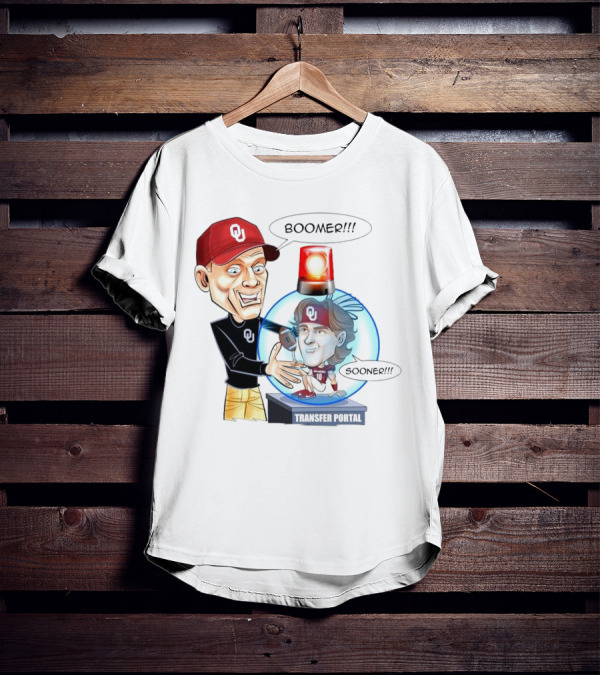 Coach Oklahoma Sooners Boomer Sooner Transfer Portal Jackson Arnold T-Shirt