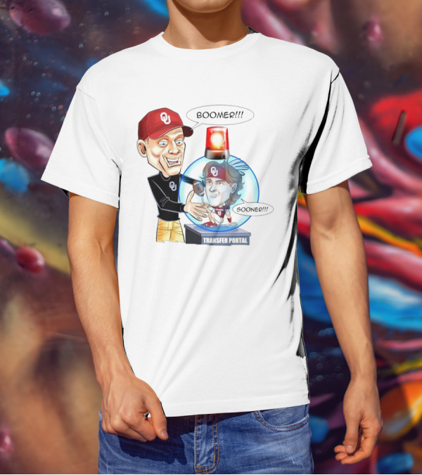 Coach Oklahoma Sooners Boomer Sooner Transfer Portal Jackson Arnold T-Shirt