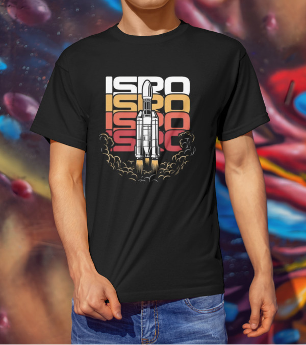 ISRO Rocket Launch Lift Off T-Shirt