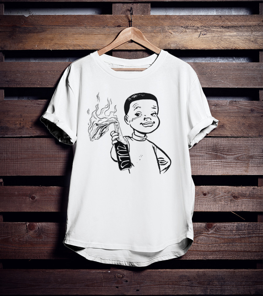 Blackpowerviolence Zulu Flame One Way Or Another T-Shirt