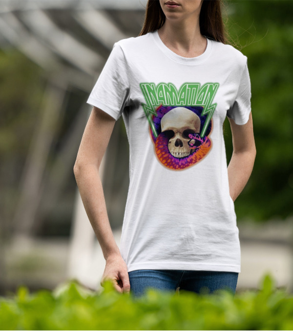 In4mation Skull Snake Iconic T-Shirt