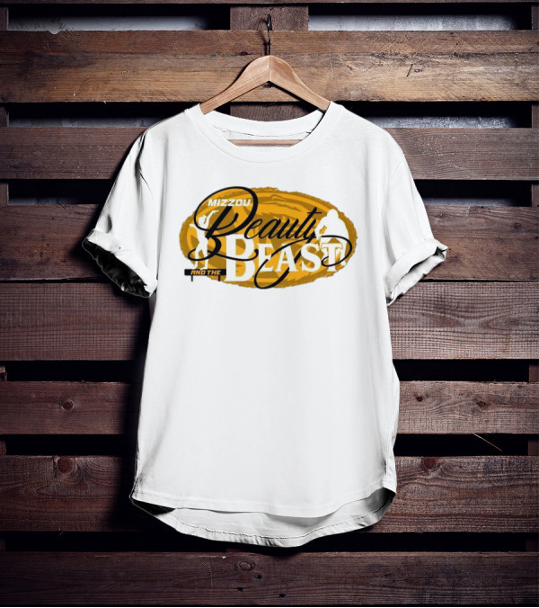 Mizzou Tigers Beauty And The Beast T-Shirt