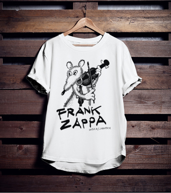 Frank Zappa Waka Jawaka Rat Violin T-Shirt