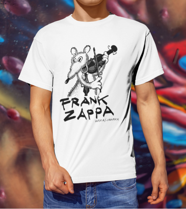 Frank Zappa Waka Jawaka Rat Violin T-Shirt