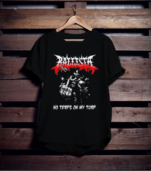 Ballista No Terfs On My Turf Skeleton Knight Metal Aesthetic T-Shirt