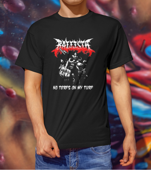 Ballista No Terfs On My Turf Skeleton Knight Metal Aesthetic T-Shirt