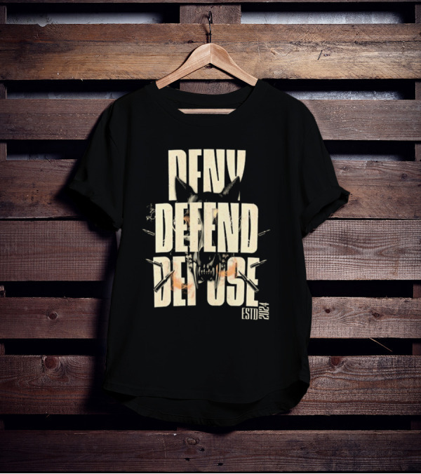 Deny Defend Depose Healthcare Corruption Activism USA Insurance Protest Estd T-Shirt