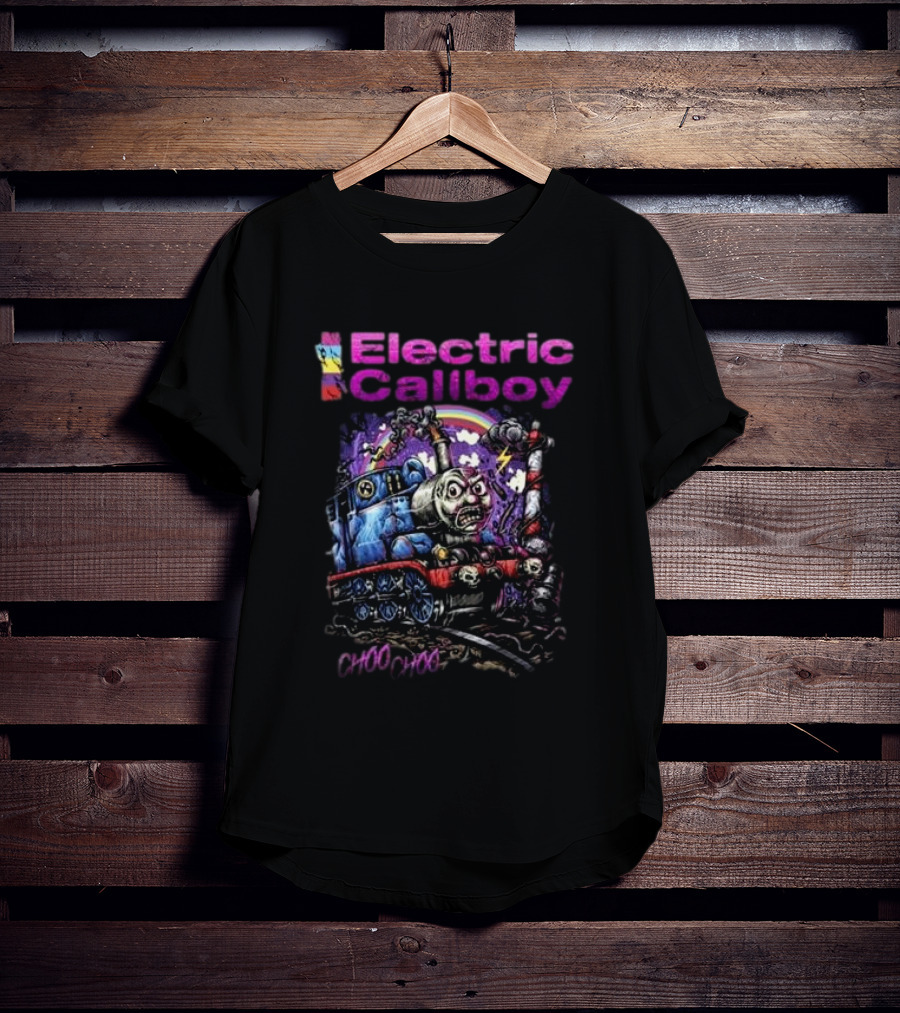 Electric Callboy Choo Choo Train Monster Electric Thunderbolt T-Shirt