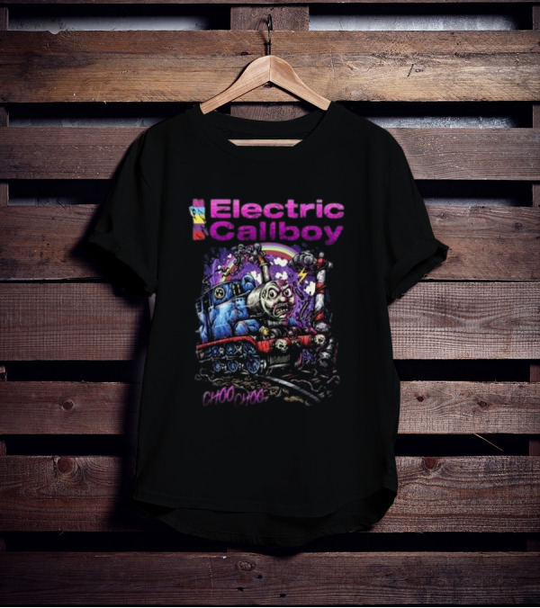 Electric Callboy Choo Choo Train Monster Electric Thunderbolt T-Shirt