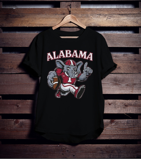 Alabama Crimson Tide Big Al Football Mascot T-Shirt