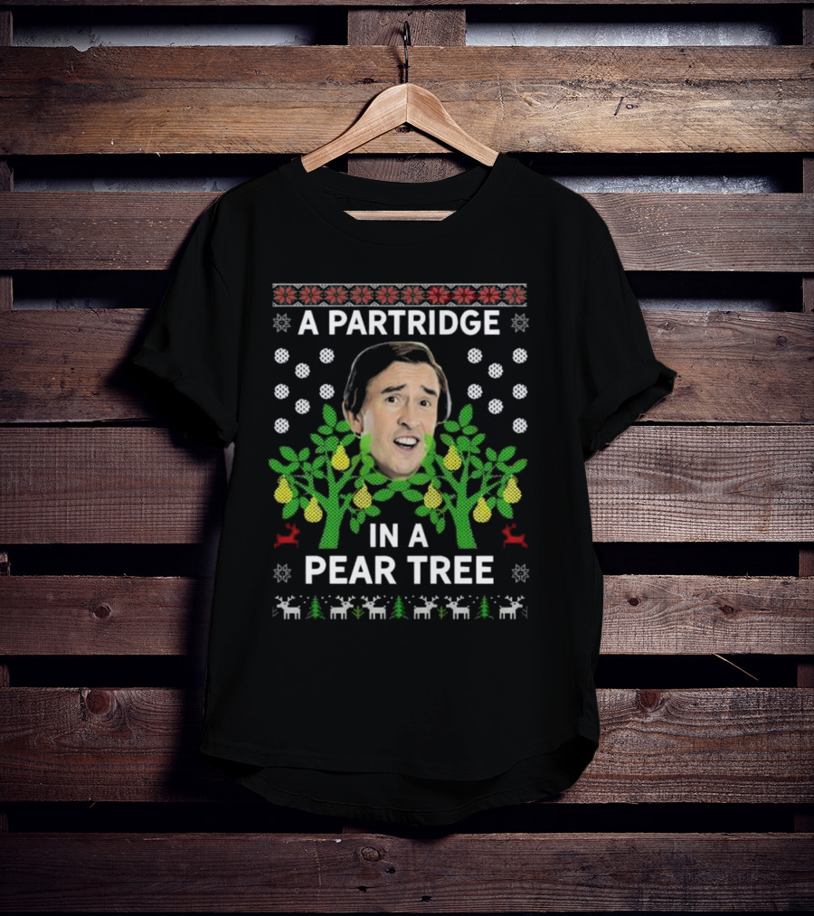 A Partridge In A Pear Tree Ugly Christmas T-Shirt
